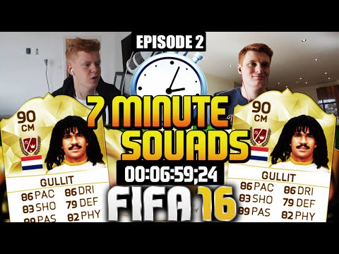 LEGEND GULLIT!! 7 MINUTE SQUAD BUILDER W/ CAPGUNTOM #EP2 - FIFA 16 ULTIMATE TEAM