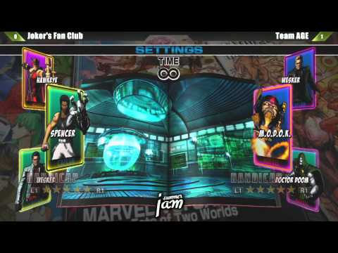 Joker's Fan Club vs Team AGE - UMvC3 Teams - Summer Jam 6