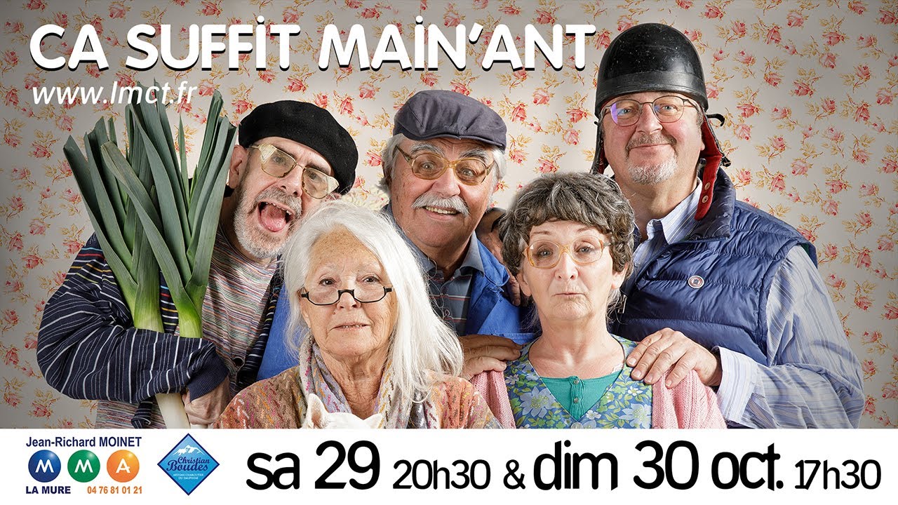 Miniature de la vidéo Papagalli "Ca suffit main'nant" 29 et 30 octobre 2022 - La Mure Cinéma-Théâtre du film Ça suffit main'ant !