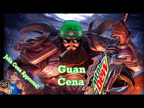 Smite montage Guan Cena. Guan Yu is back to joust bi###