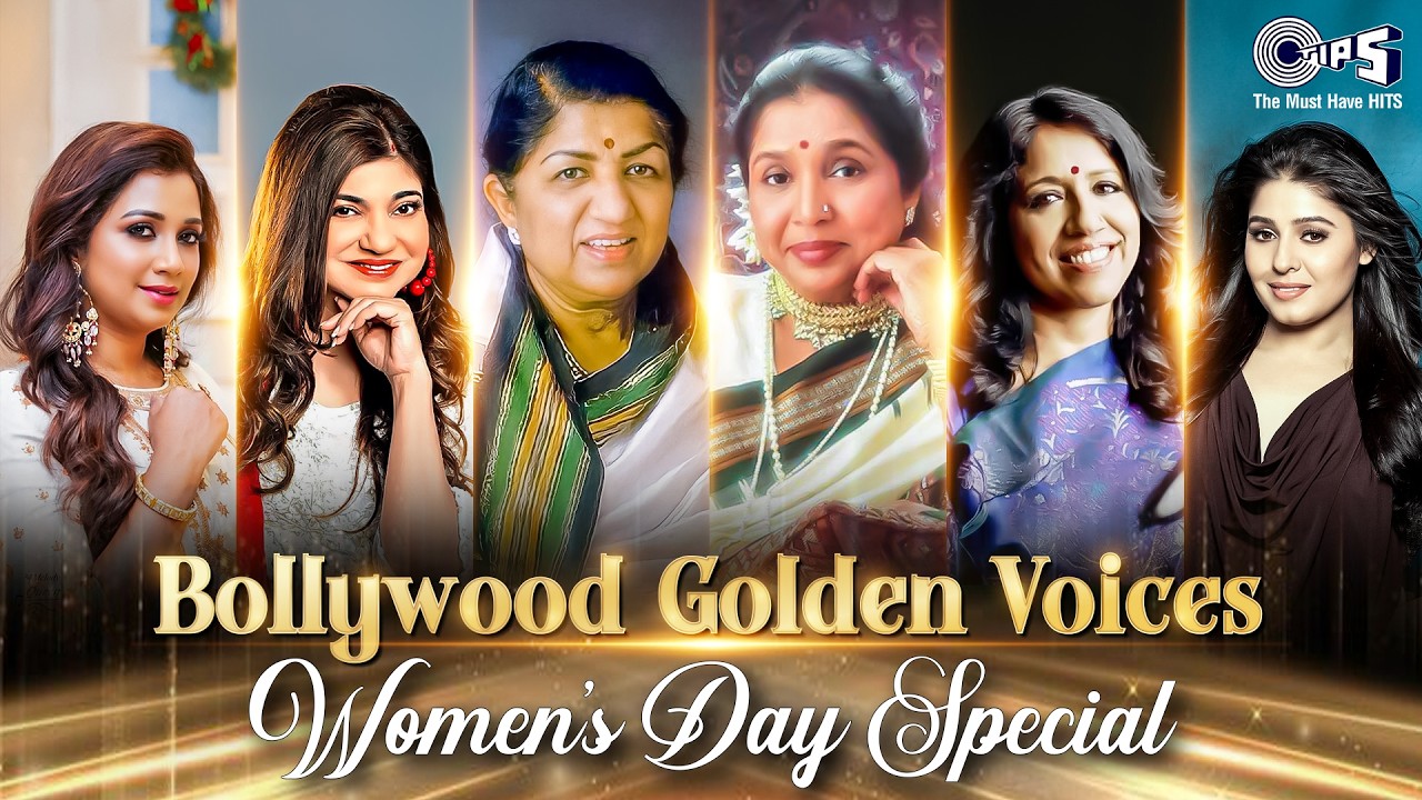 Bollywood Golden Voices - Women's Day Special | Non-Stop Bollywood Female Hits | Hindi Gana