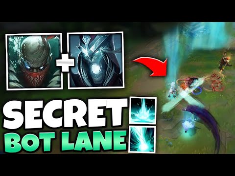 THE SECRET POWER OF PYKE KARTHUS BOT LANE (WHY IS IT SO OP) - League of Legends