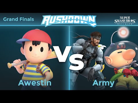 Rushdown 26 - TLOC | Awestin (Ness) vs VLR | Army (Olimar, Snake) Grand Finals - SSBU