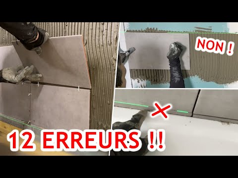 12 Mistakes to Avoid: Laying Tiles on Floors or Walls! (I'm sharing my Beginner's Experience)