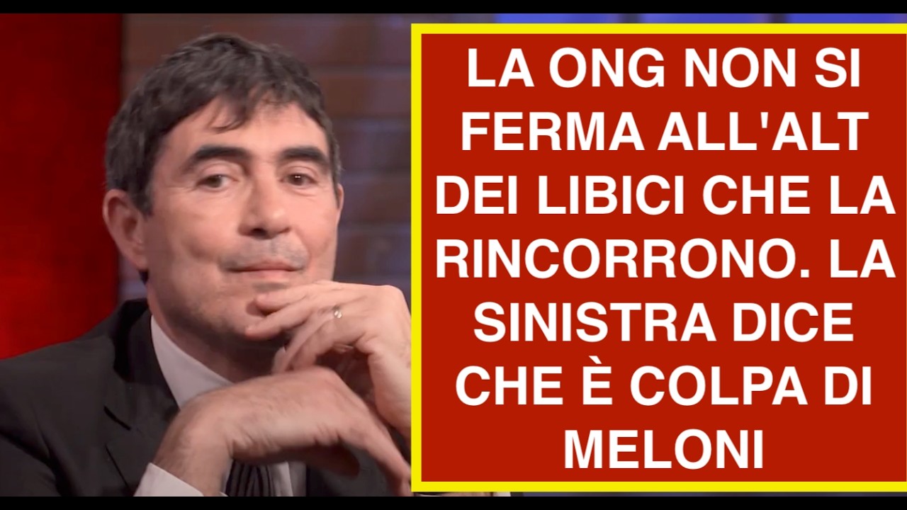 LA ONG NON SI FERMA ALL'ALT DEI LIBICI CHE LA RINCORRONO. LA SINISTRA DICE CHE È COLPA DI MELONI