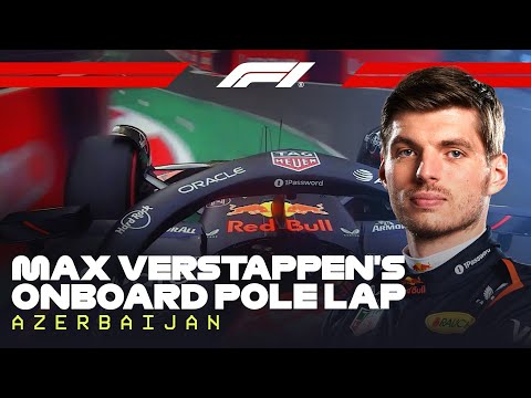 Max Verstappen's Pole Lap | 2025 Azerbaijan Grand Prix | Pirelli
