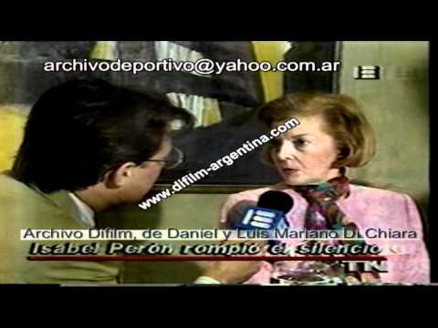DIFILM Isabel Peron sobre Videla (1993)