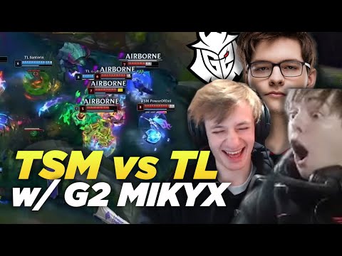 LS | TSM vs TL Analysis | WATCHING LCS PLAYOFFS WITH G2 MIKYX ft. Nemesis