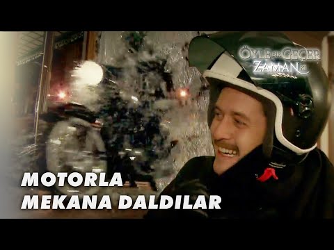 Soner ile Süleyman Restorana Motorla Daldı! - Öyle Bir Geçer Zaman Ki  50.Bölüm
