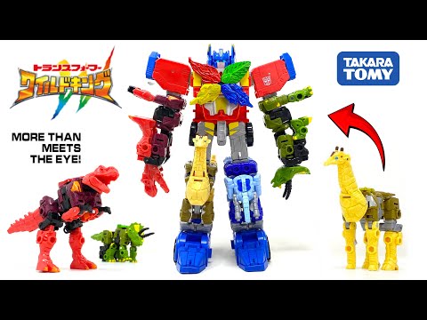 Transformers WILD KING... Gimmick TOYS That Are ACTUALLY Good?! Complete Wave 1 REVIEW (2025)