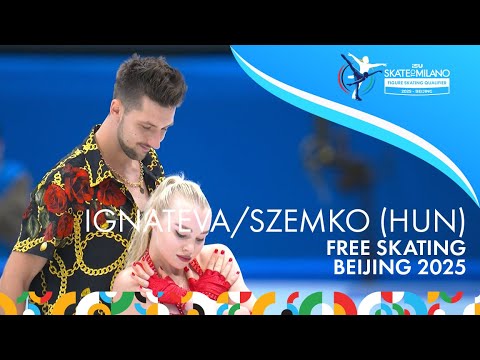 IGNATEVA / SZEMKO (HUN) | Ice Dance Rhythm Dance | #SkateToMilano | 2025 – Beijing