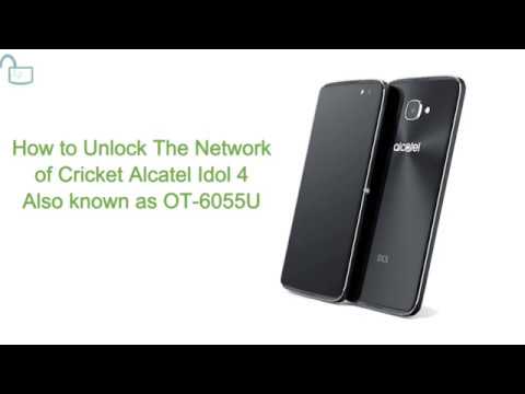 Alcatel Idol 4 Unlock Code Generator OT-6055U Use any sim card