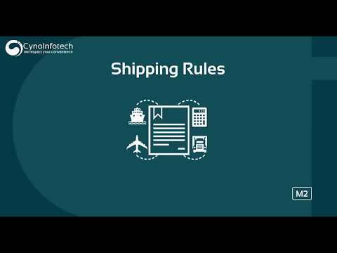 SHIPPING RULES MAGENTO 2 EXTENSION | CYNOINFOTECH