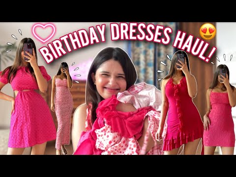 Birthday Dresses Haul from URBANIC!😍 Everything Under...