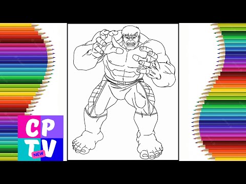Hulk Coloring Pages/Big Hulk/Hulkbuster Coloring/Drawing Hulk/Elektronomia - Energy [NCS Release]