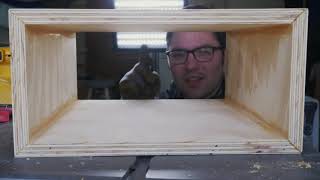 I Made an Open Plywood Box for My Vinyl Records