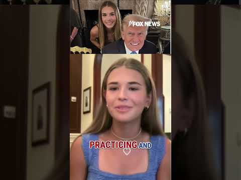 Kai Trump reveals President Trumps 'big influence' on her golf game #shorts #trump #foxnews