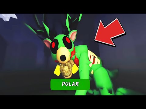 The deer turned into a zombie in 99 nights in the woods and devoured the Pelt Trader.