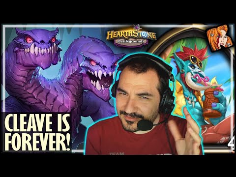 BUILDS CHANGE! CLEAVE IS FOREVER! - Hearthstone Battlegrounds