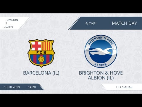 AFL19. Division 2. Day 6. Barcelona - Brighton .