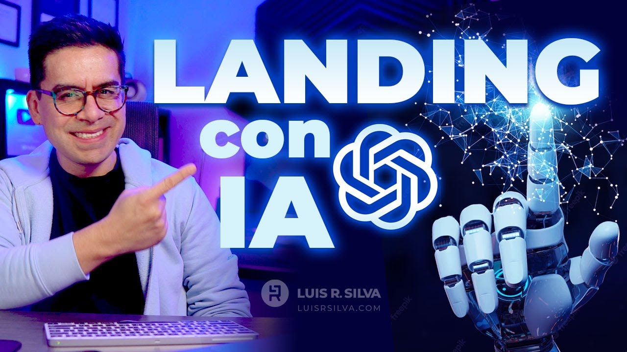 Cómo crear una Landing Page con ayuda de ChatGPT 🤖 IA GRATIS 🚀 Página de Aterrizaje para Ventas ✅