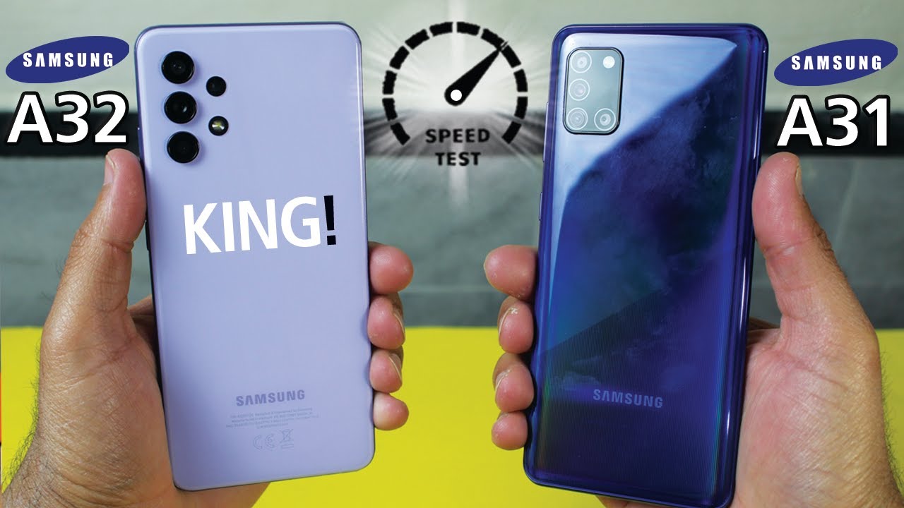 Samsung Galaxy A32 vs Samsung Galaxy A31 Speed Test⚡ | Worth To Upgrade?