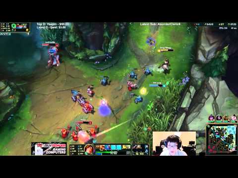 Doublelift - Miss Fortune vs Lucian ADC - League of Legends