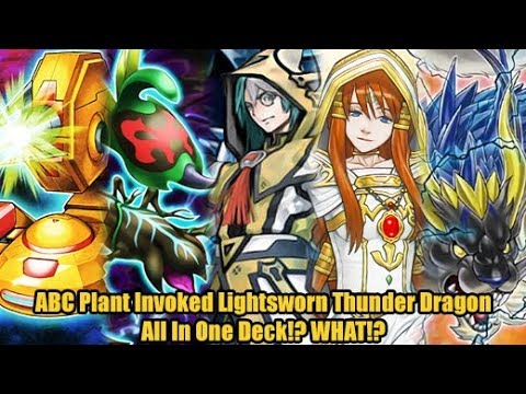 ABC Plant Invoked Lightsworn Thunder Dragon All In One Deck!? WHAT!?
