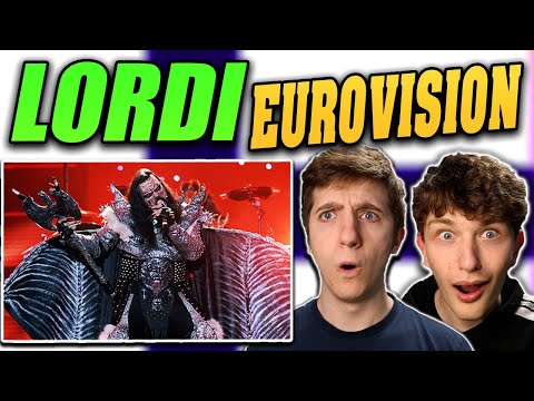 Lordi - Hard Rock Hallelujah REACTION!! | Americans React to Eurovision Winner 2006!