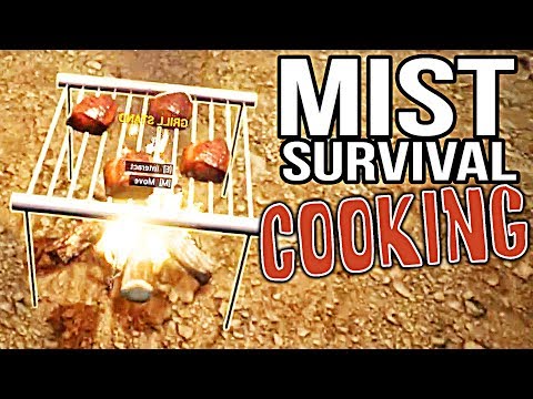 COMPLETE Beginners Guide To SURVIVE In MIST SURVIVAL - EP 2 | COOKING & PRESERVING MEAT )