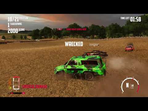 Wreckfest Online Multiplayer Demolition Derby Madness !!