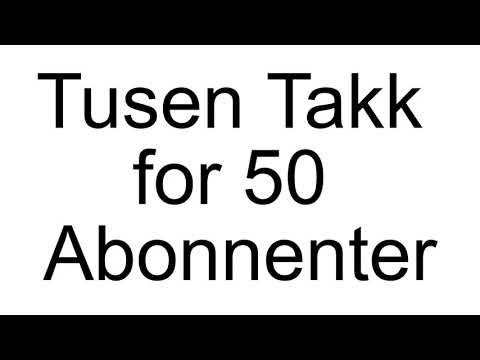 50 Abonnenter!