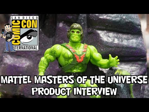 Mattel Masters of the Universe Product Walkthrough at San Diego Comic Con 2018