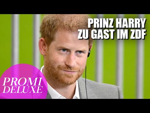 Prinz Harry kommt zum ZDF ins "aktuelle sportstudio" und spricht über die Invictus Games 2023