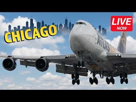 🔴 LIVE  CHICAGO O'HARE (ORD) | ARRIVALS, DEPARTURES & RUNWAY ACTION 🛬🛫