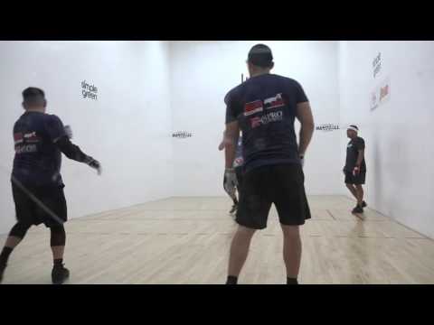 2017 USHA Nationals - Men's 4 Wall Doubles Final (Remixed) - Chavez/Lenning vs Perez/Ortiz