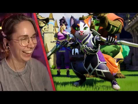 I'm a murderous kitten in ORCS MUST DIE!