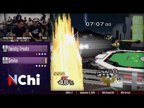 $mike (Falcon) vs Twisty Treats (Falco/Fox) [Losers Top 8] - UNChi 1.1