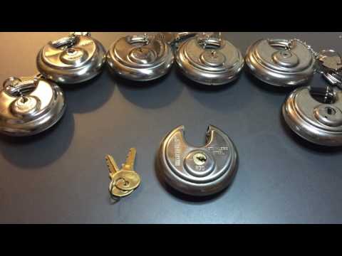 [162] Brinks R70 Disc Padlock Picked
