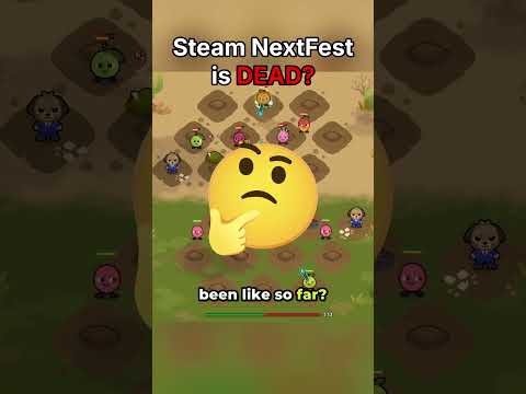 The Steam Next Fest situation is insane... #indiegame  #gamedev #devlog #autobattler