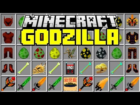 BeckBroJack - GODZILLA MINECRAFT MOD | Fight Godzilla, King Kong, Mothra | Minecraft Mods