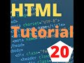 HTML Tutorial for Beginners, Video element (Autoplay, muted, poster, resizing our video). 20