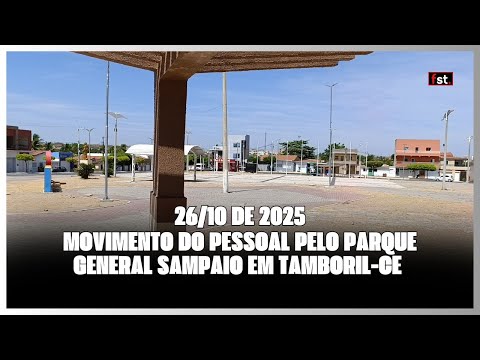 Parque General Sampaio em Tamboril-CE • Domingo, Dia 26/10 de 2025 • Vlog FST 