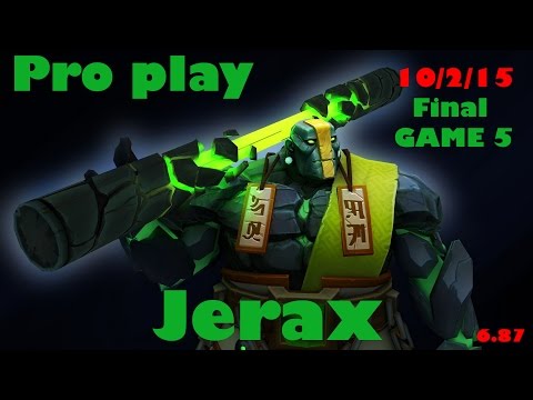 Jerax best Earth Spirit Gameplay Dota 2