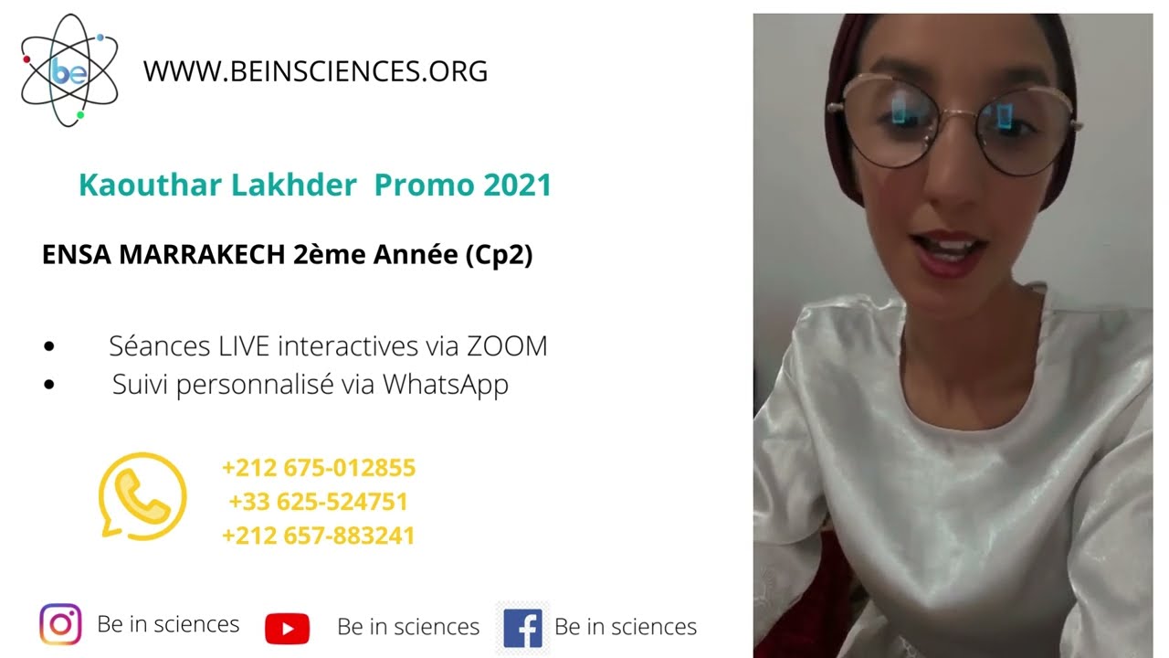 Témoignage étudiant