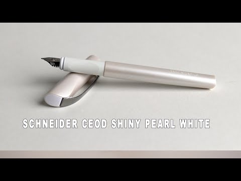 Schneider Ceod Shiny pearl white - test writing