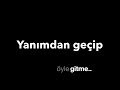 Emre Aydin - Sen gitme (Lyrics/sarki sözü) HD 