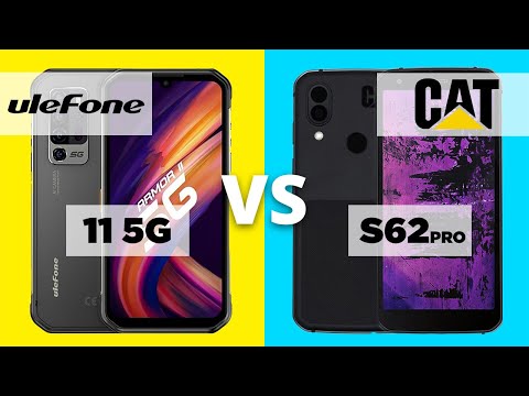 ULEFONE 11 5G vs CAT S62 PRO (Rugged Smartphone Comparison Showdown)