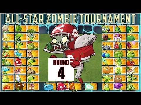 The All-Star Zombies Tournament - Round 4 | Plants vs Zombies 2 Epic Tournament - Level 5