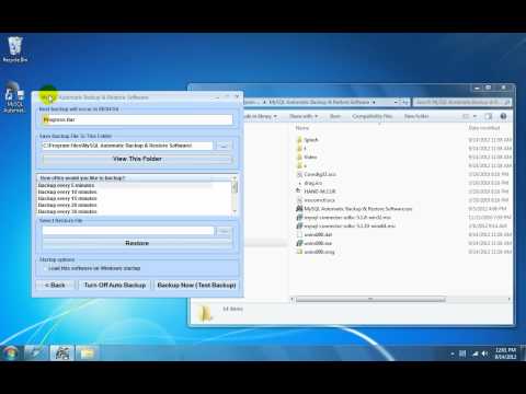 MySQL Automatic Backup & Restore Software